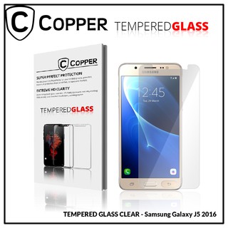 Samsung J5 2016 - COPPER Tempered Glass Full Clear