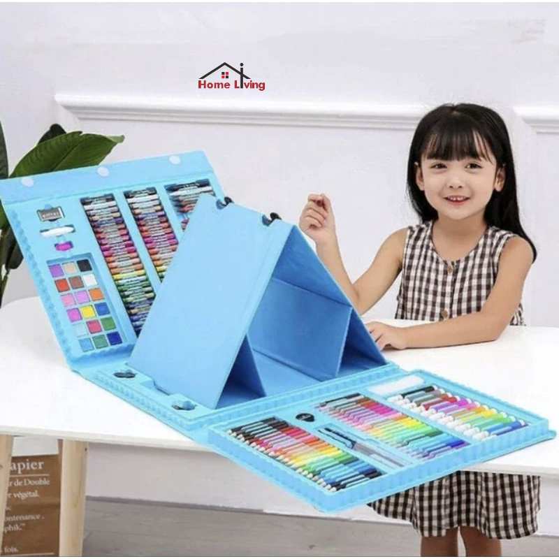 

HL Crayon Set Isi 208 Spidol Warna Pensil Warna Alat Menggambar Dan Melukis Anak