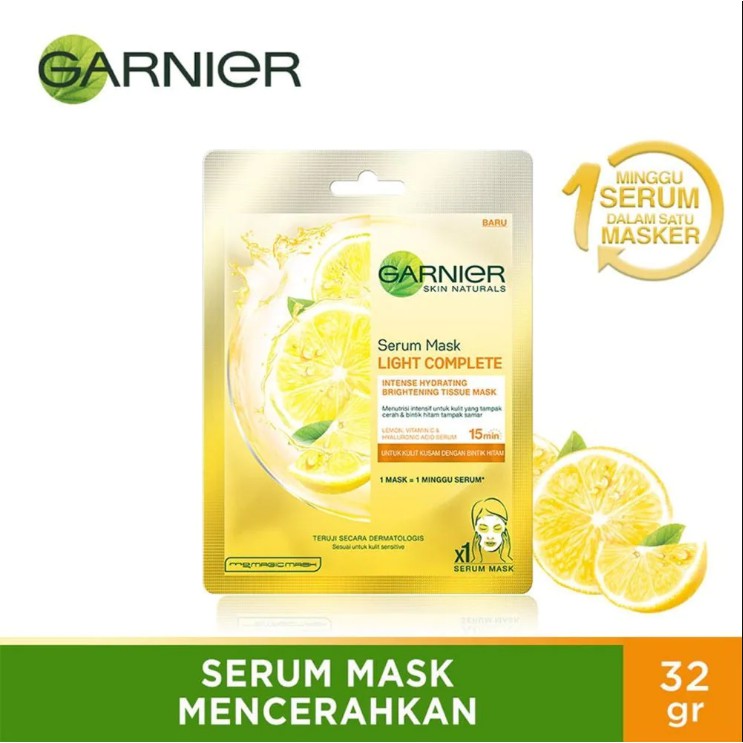 GARNIER SERUM MASK LIGHT COMPLETE 28 GR