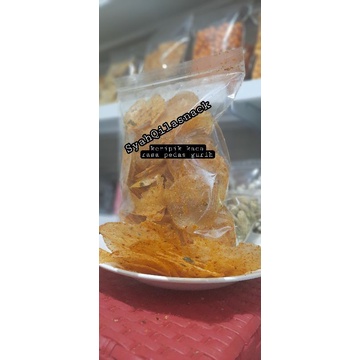 

keripik kaca pedas gurih 125 gram