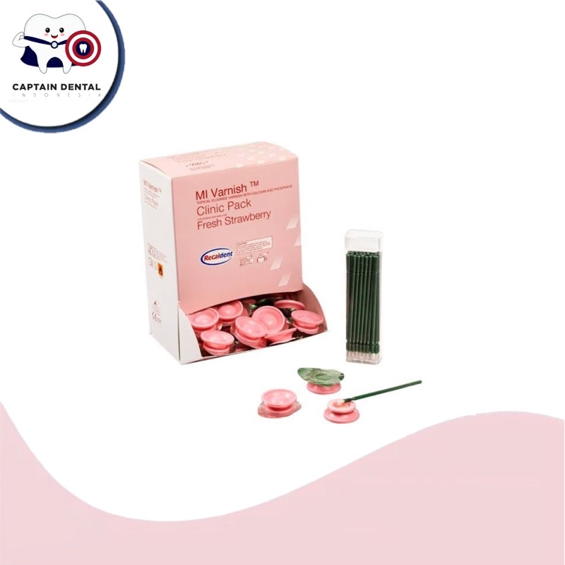 GC MI Varnish Topical Fluoride - Strawberry