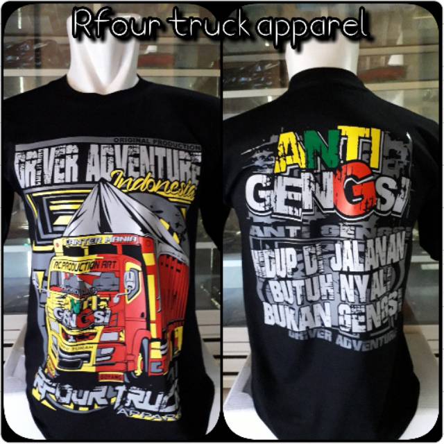 KAOS TRUCK ANTI GENGSI/ kaos truk ori/ kaos truk