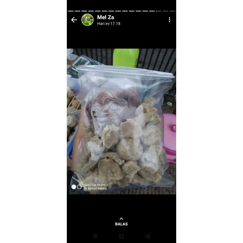 

RB 1kg tekwan kering ikan tenggiri + bonus minyak bumbu khas palembang dan sambel black Chili oil