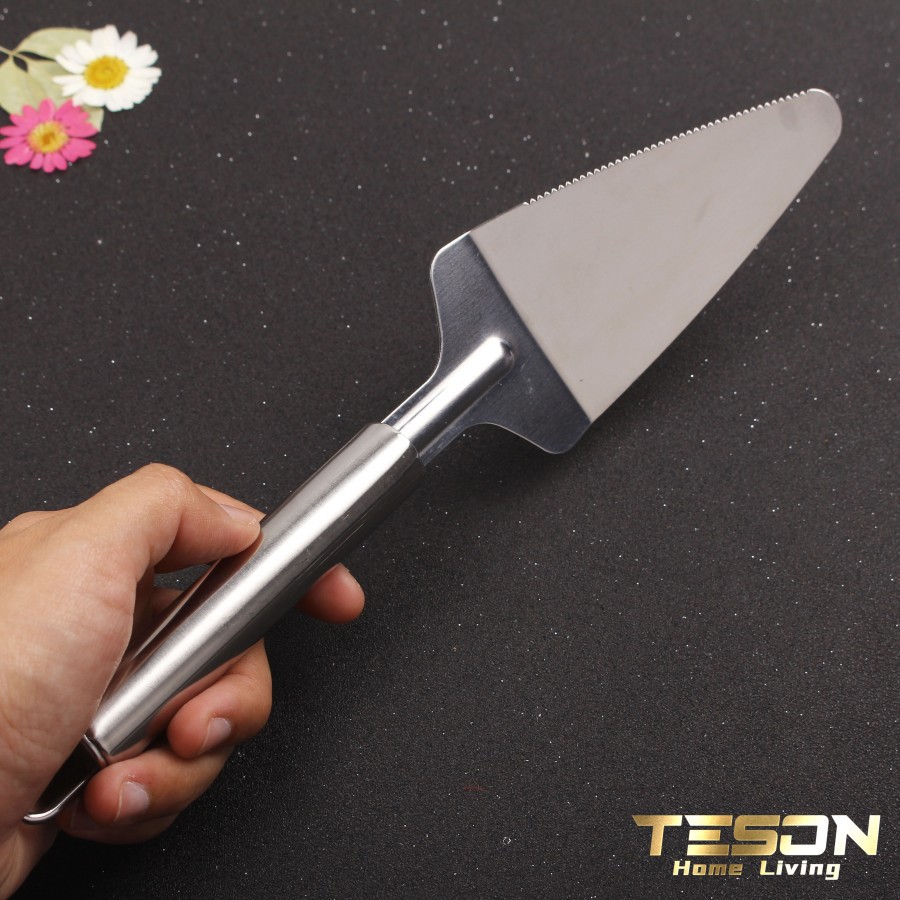 Sendok Saji Besar Pisau Potong Kue Stainless / Cake Server Shovel