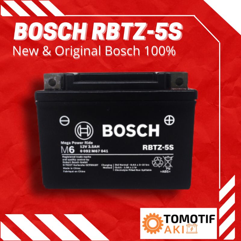 RBTZ5S RBTZ-5S RBTZ 5S GTZ5S Aki Kering Motor Honda Beat Vario 110 Yamaha Suzuki Kawasaki