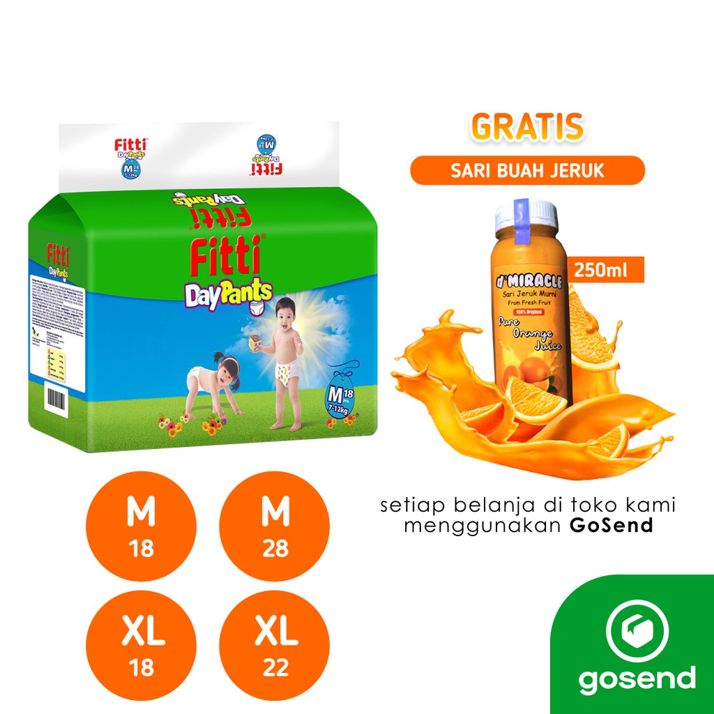 Fitti Days Pants Celana  M18 M28 XL22 XL18 Murahbanget Grosir Cepatsampai Gosend