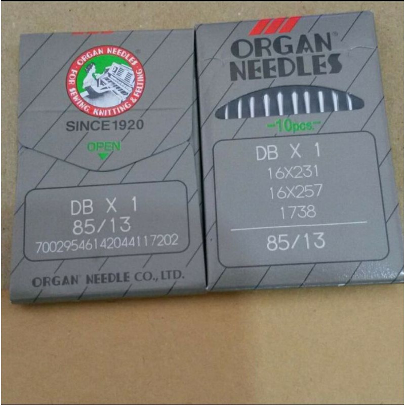 Jarum Mesin Merk Organ / Organ Needles DBx1