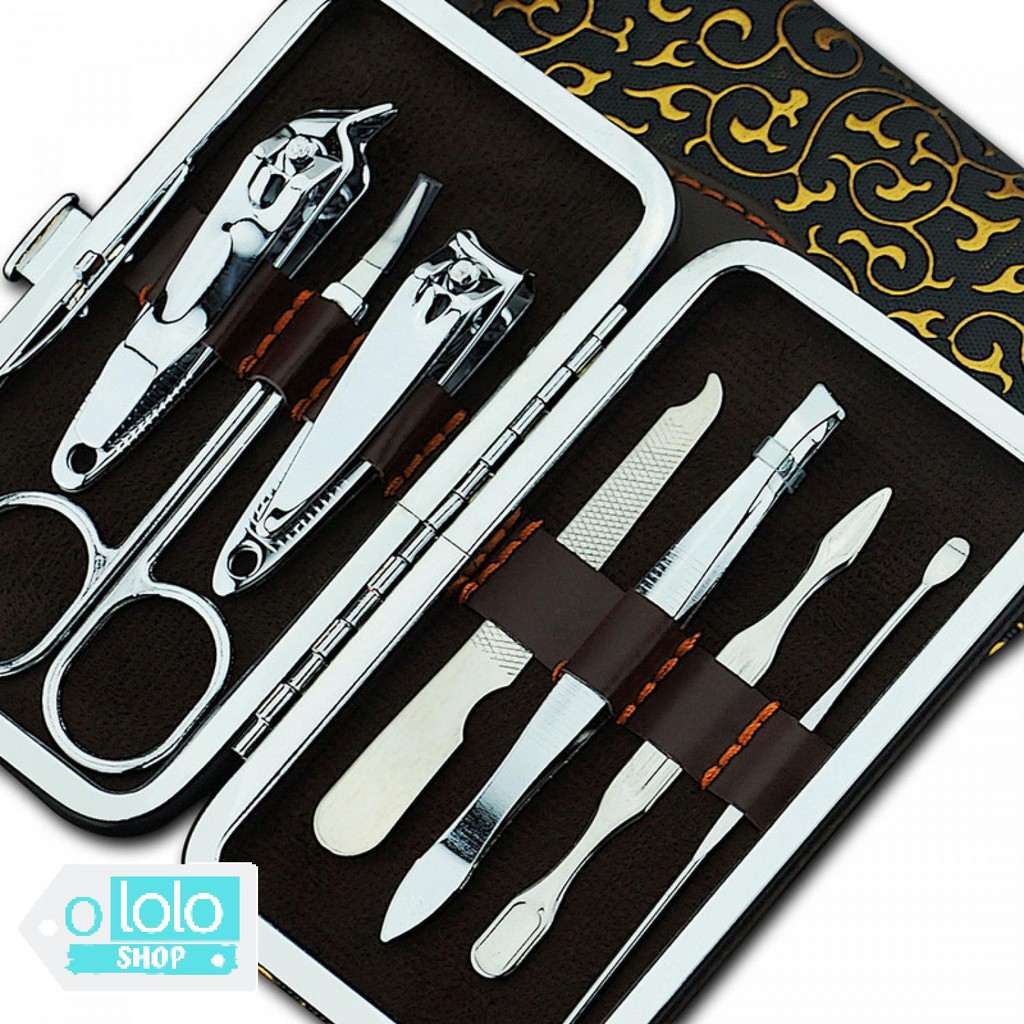 BIUTTE.CO SET ALAT PERAWATAN KUKU TELINGA ALIS 7 PCS - LA1-9 [BEIGE]