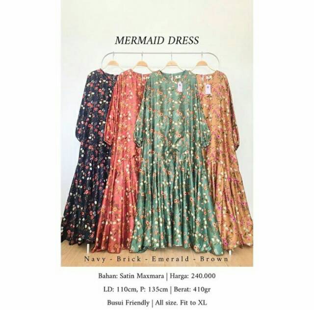 Mermaid Dress Busui by IymelSaysHijab