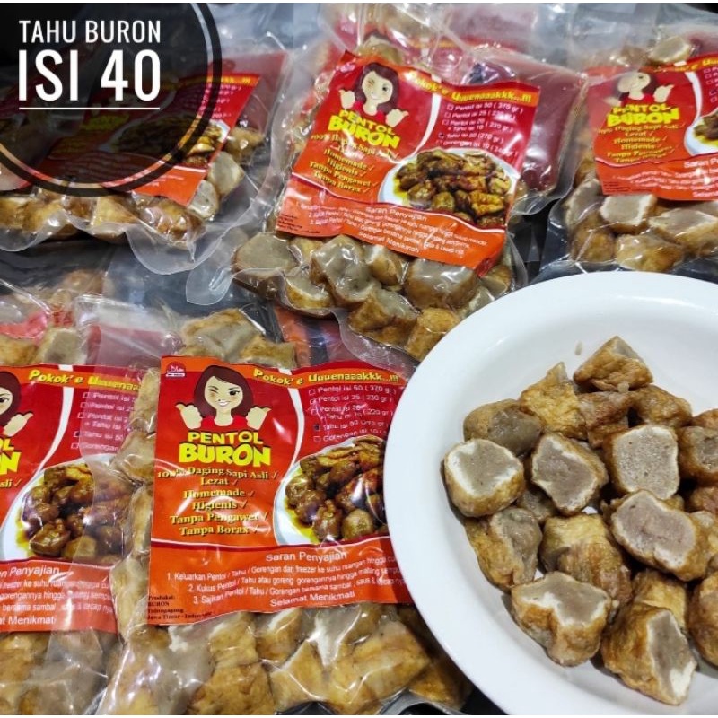 

Tahu Bakso "Pentol Buron" isi 40 pcs