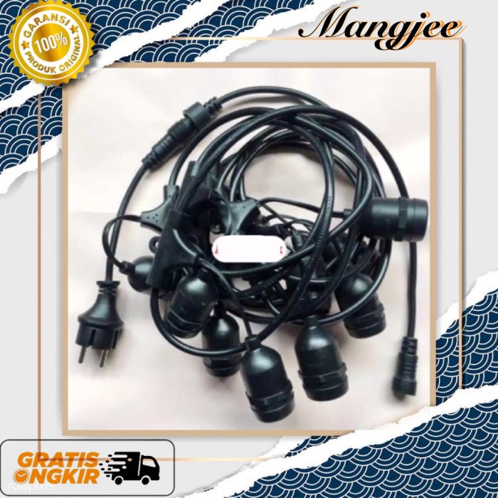 KABEL FITTING,LAMPU GANTUNG FITTING OUTDOOR - 10M 15FITING