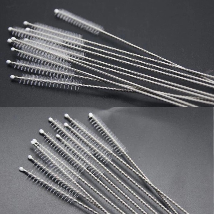 Sikat Pembersih Sedotan / Dot Brush Straw Stainless