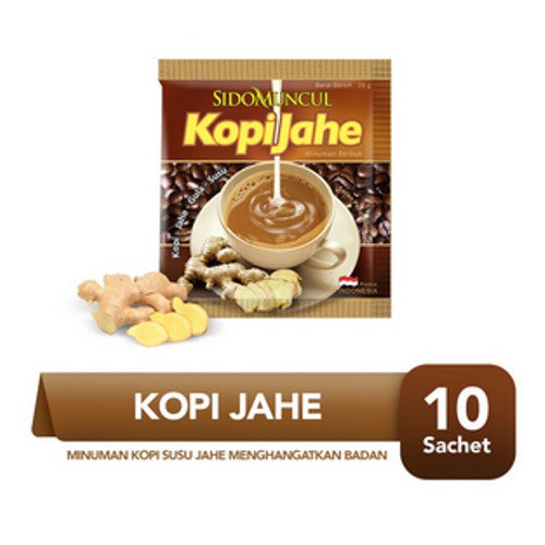 

Sido Muncul Minuman Kopi Jahe Robusta dan Arabica 10's