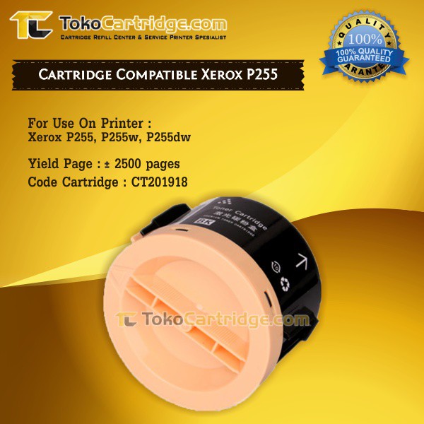 Cartridge Toner Xerox P255 M255 P255dw Monochrome Compatible