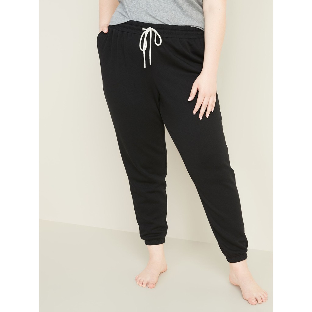 old navy french terry cinched hem joggers