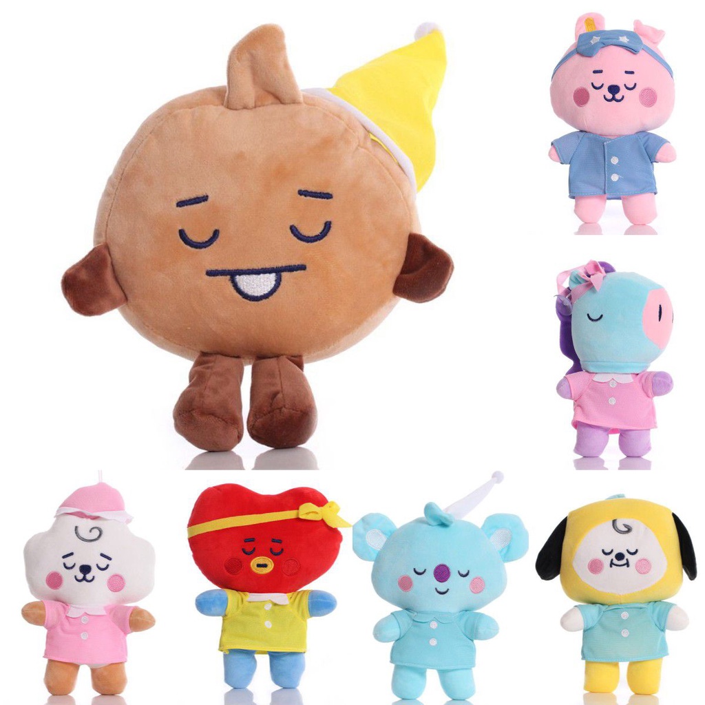 Bt21 Mainan Mewah Boneka Boneka Tata Mang Chimmy Rj Koya Cooky Shooky Van Kpop