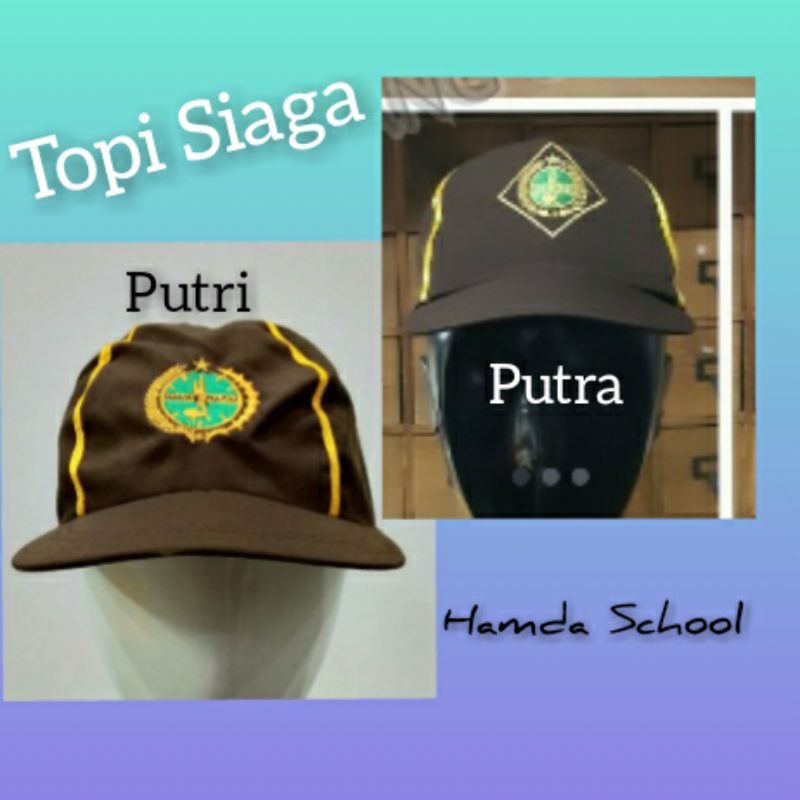 topi Pramuka Siaga Seragam Sekolah