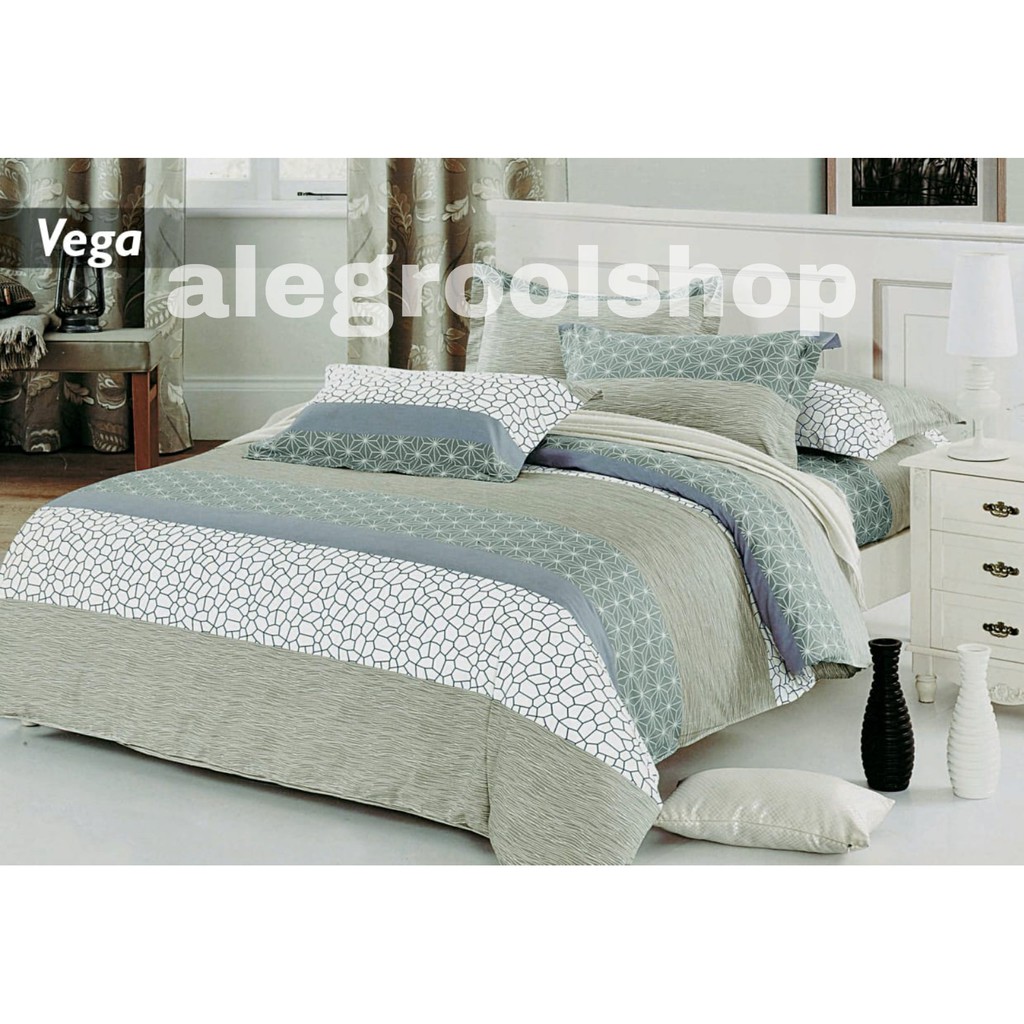 JUMBO SIZE!! ADA 9 MOTIF!! SPREI KATUN CVC PREMIUM TEBAL,ANTI BERBULU DAN NYAMAN