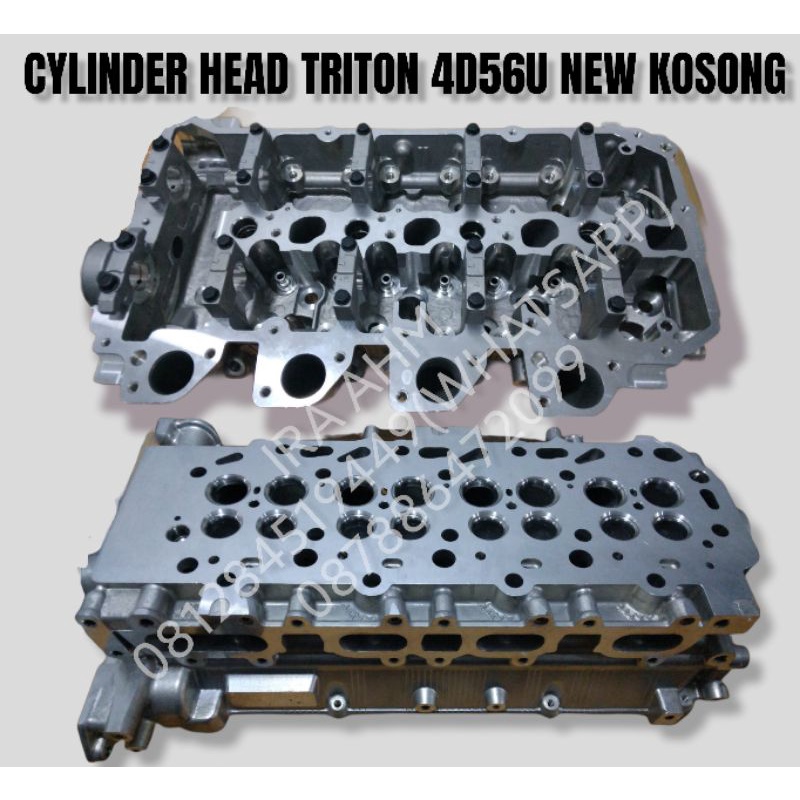 Cylinder head Mitsubishi Strada Triton 2500cc 4d56u only silinder kop 4d56u new kosong