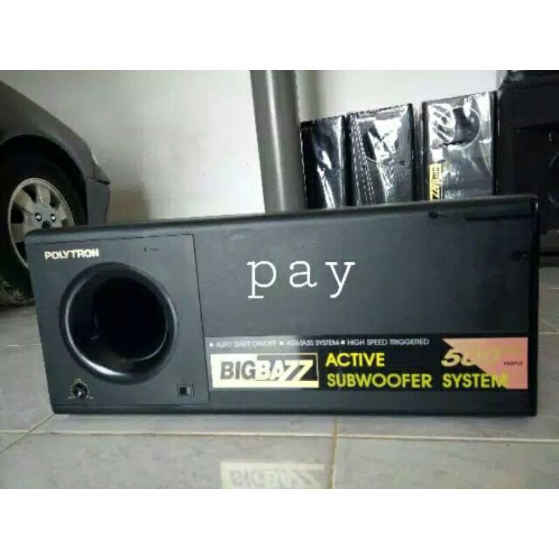 Subwoofer polytron psw 500 Shopee Indonesia