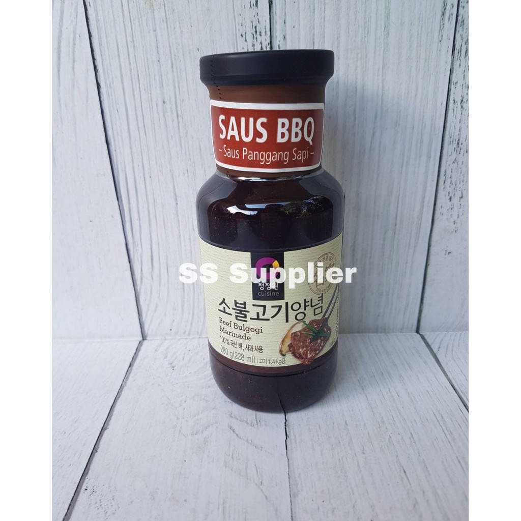 

BBQ Bulgogi Daesang 280 GR (merk Chung Jung One) / Bumbu Marinade
