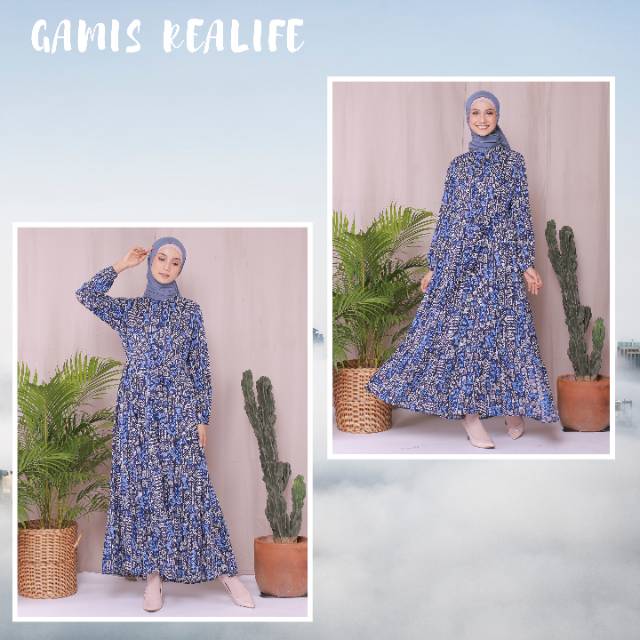 TERMURAH! HOMEY DRESS MOTIF ETNIK-GAMIS REALIFE BAHN KATUN RAYON BERKUALITAS-GAMIS CANTIK-BESTSELLER