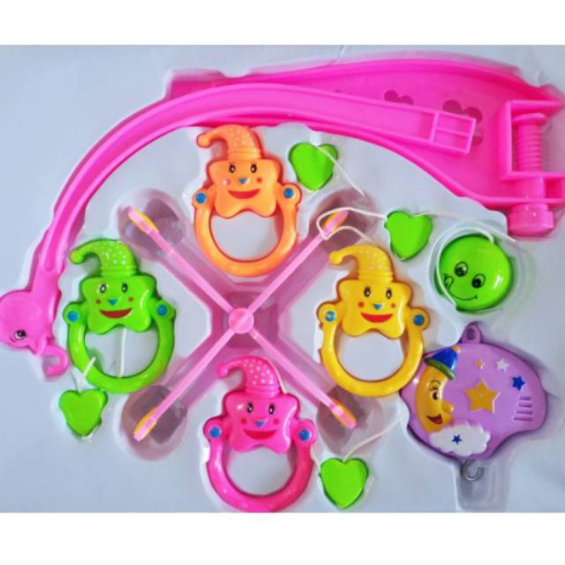 music bed bell/mainan untuk box bayi/mainan gantungan bayi