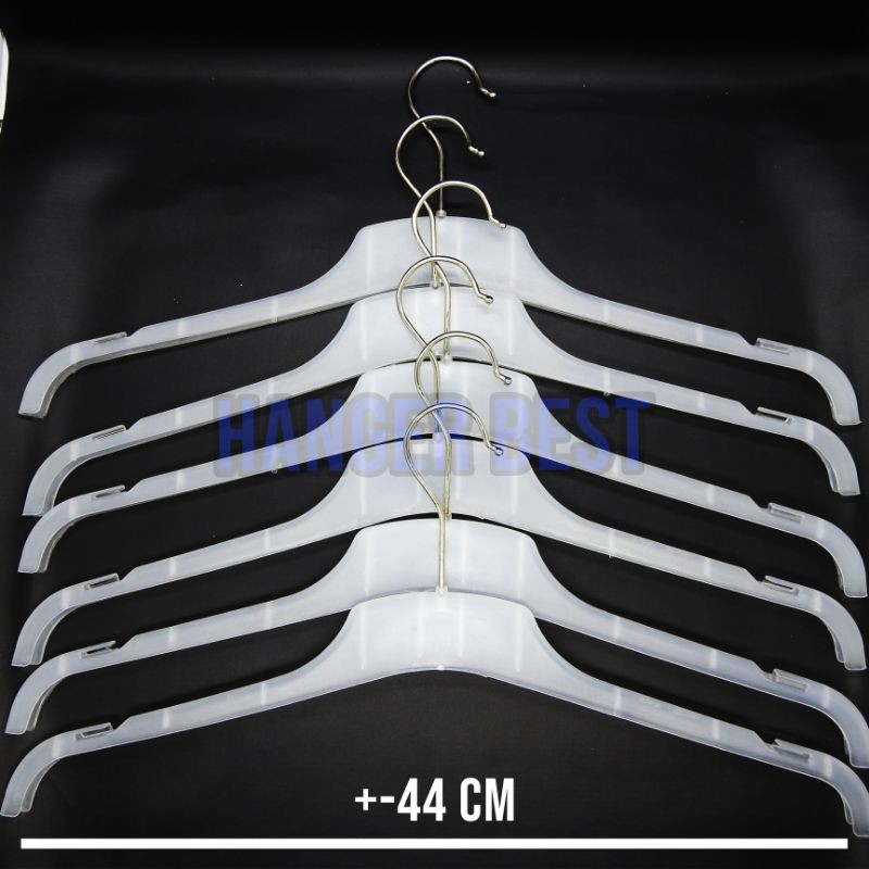 Hanger Gantungan Plastik (1Lusin)  282 | Gantungan Baju Berkualitas - hanger kaos