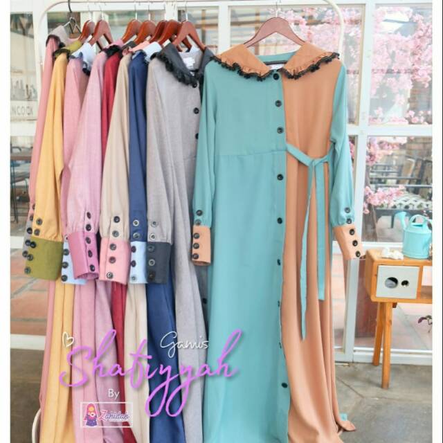 Gamis shafiyyah original terbaru dari zahidah