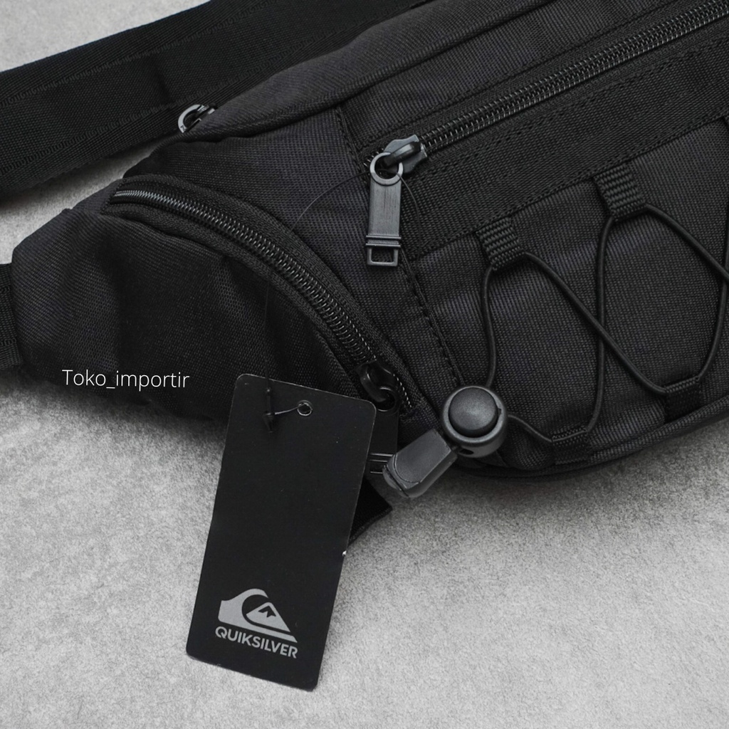 Waistbag Quiksilver Pria Import Mirror Original Tas Pinggang Pria Swap Out