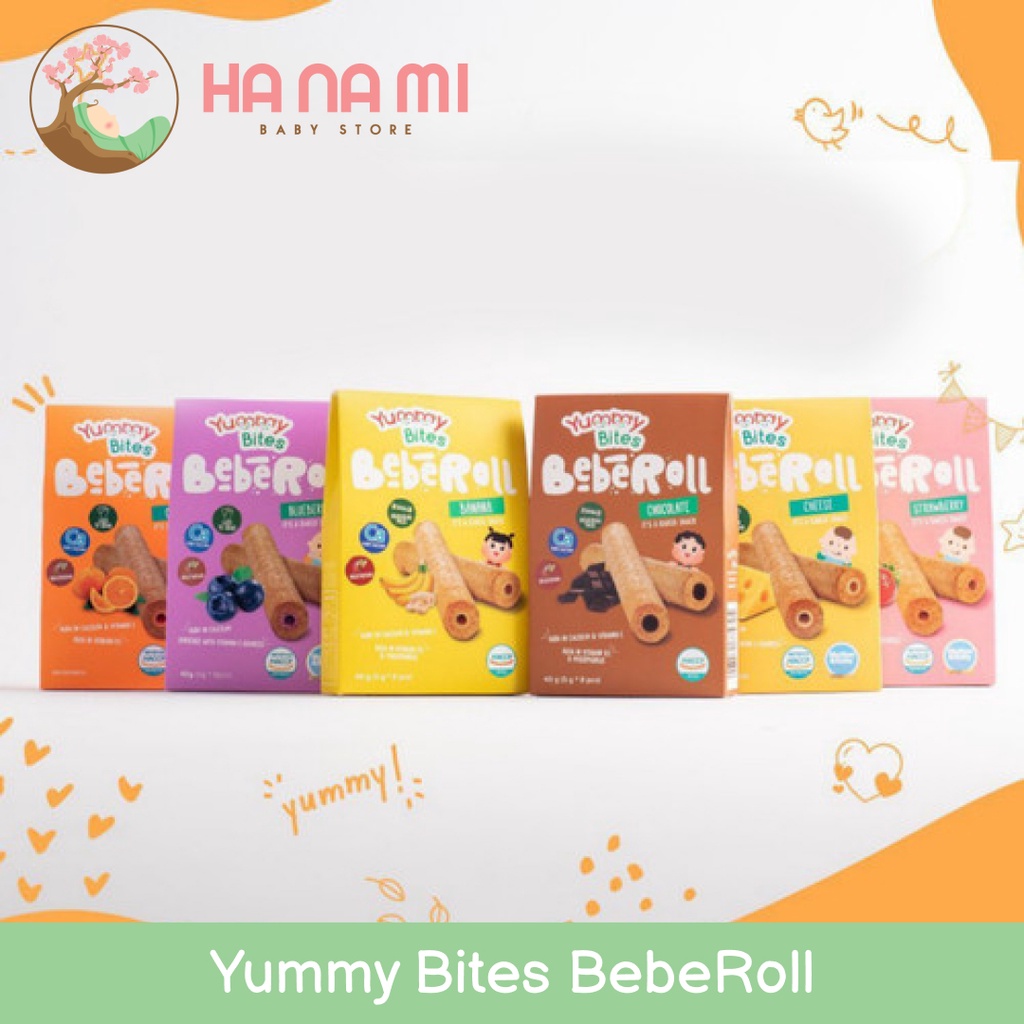 Yummy Bites Beberoll Cemilan Bayi 9m+