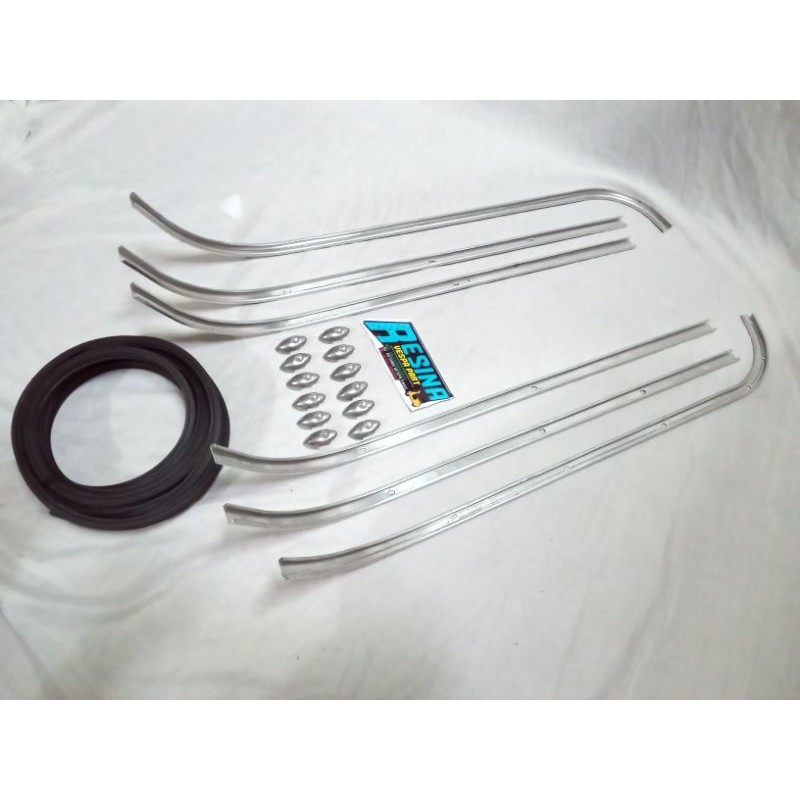 triplang vespa lis dek vespa super sprint PS PX strada set dan paku triplang bahan bagus