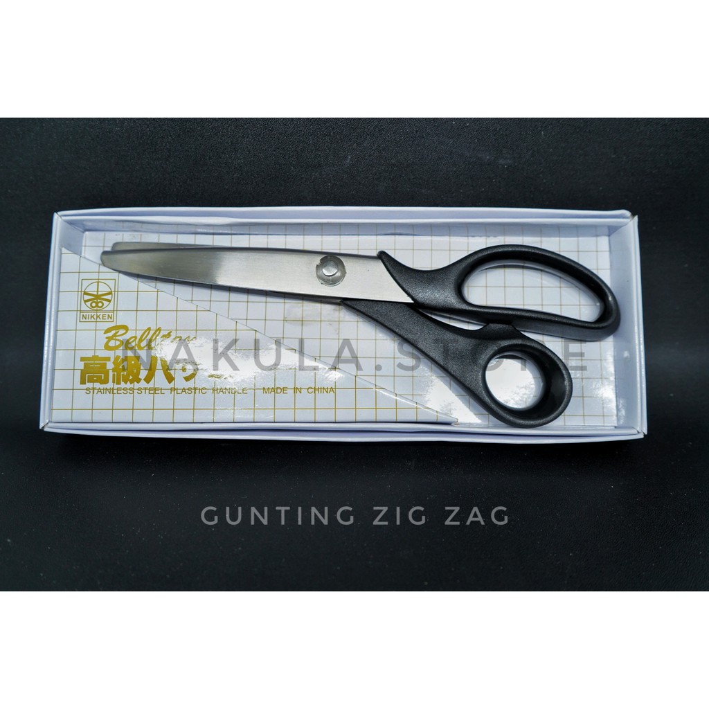 

Gunting Bahan Kain Zig Zag Belltex