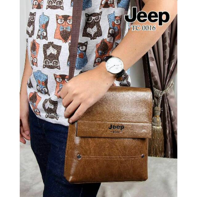 Tas selempang pria, Jeep 0016