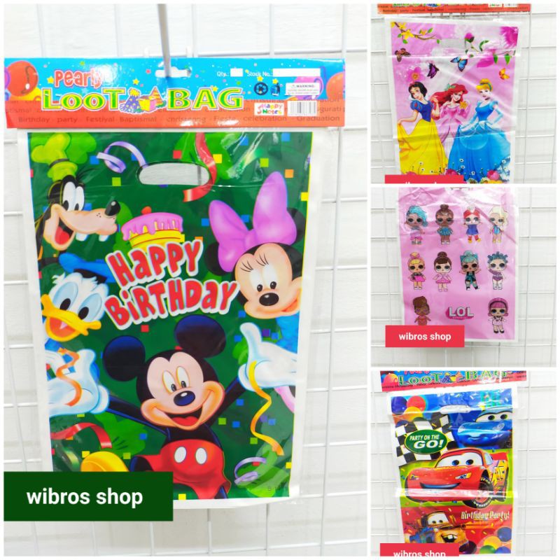

kantong snack ulang tahun /Goodie Bag / kantong souvenir