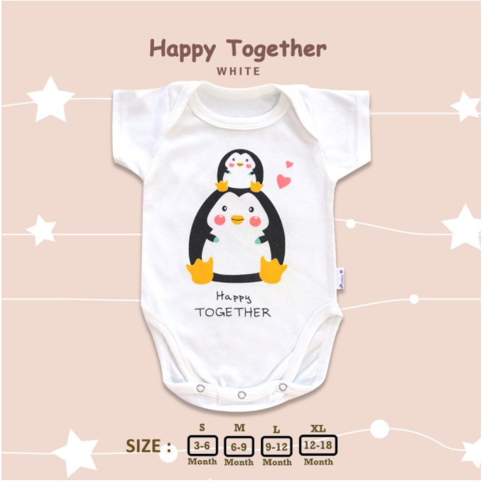 Bodysuit Girl 3-18 Bulan JK Labels Jumper Motif Anak Perempuan CBKS