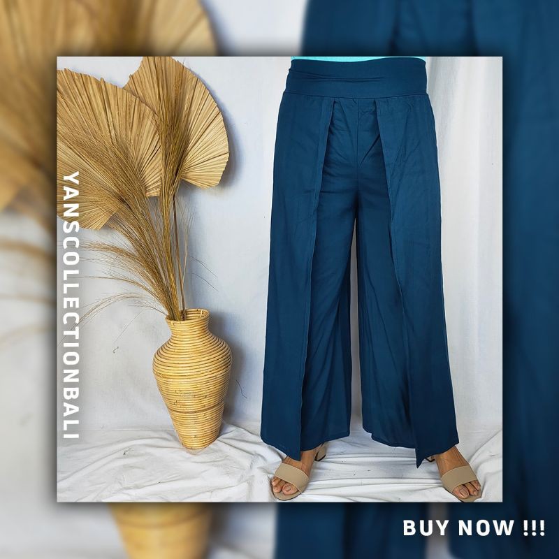 Kulot Panjang Jumbo Samurai Tali-dongker polos jumbo