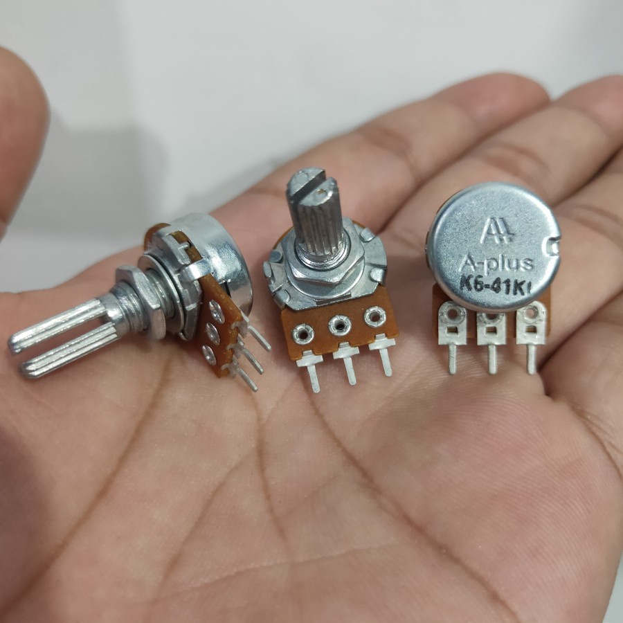 Potensio ROTARI Mono 50K APLUS Potensiometer Klik