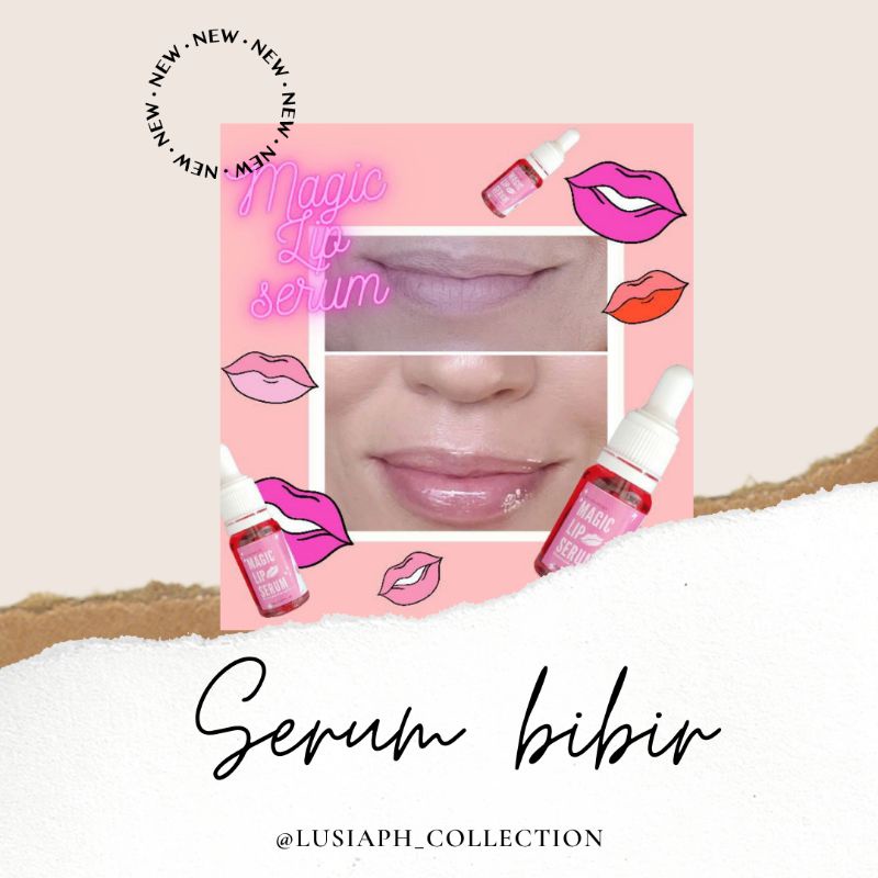 Serum Bibir [Magic Lip Serum] SERUM BIBIR, SERUM BIBIR PINK