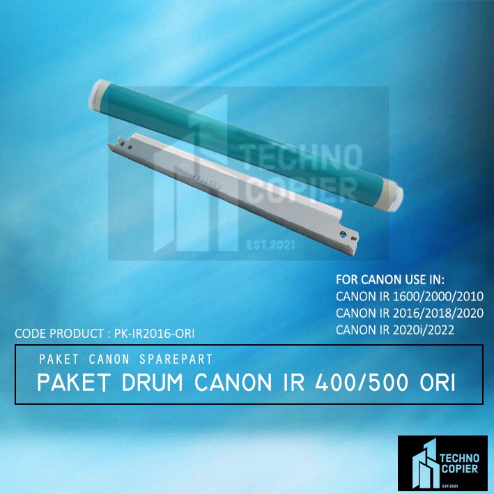 PAKET DRUM BLADE CANON IRA 400 500 IR 1730 1740 1750 CANON FOTOCOPY NON SILINCERS ORI