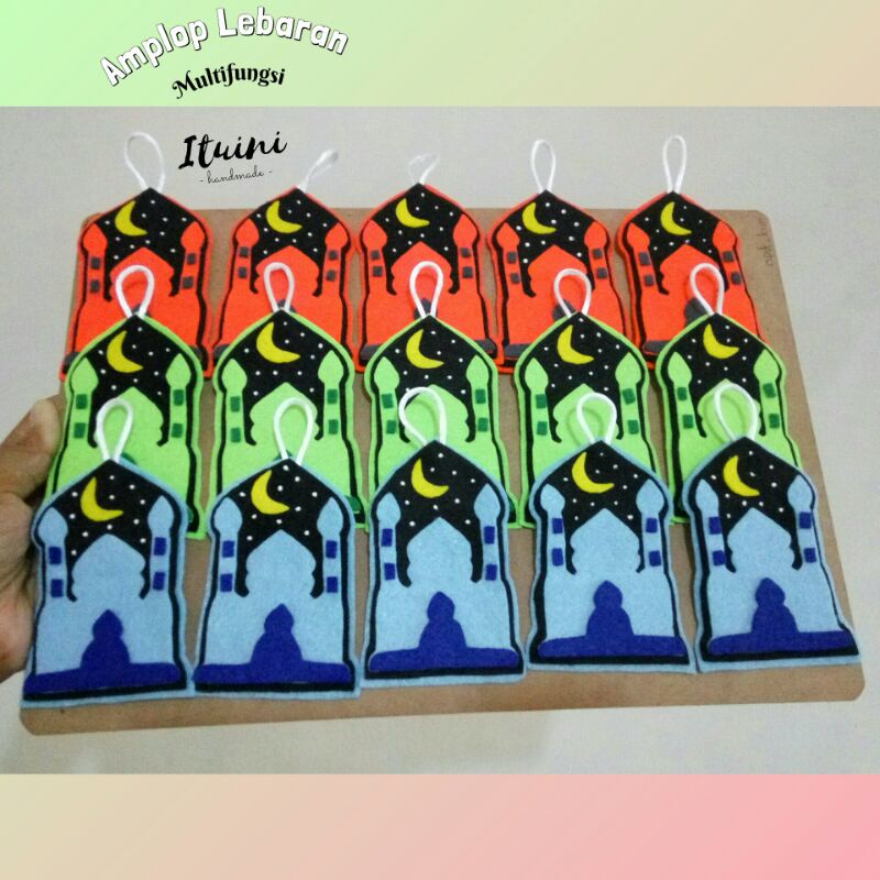 

Amplop Lebaran Multifungsi ituini_handmade flanel