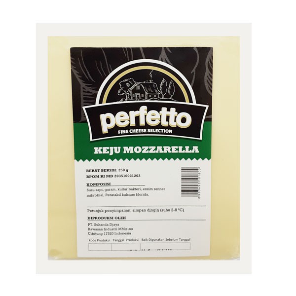 

Perfetto Moz Chs Pack 250Gr