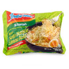 

NOODLES/MIE INSTANT INDOMIE KUAH RASA SOTO BANJAR LIMAU KUIT KEMASAN SATUAN/ECER