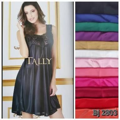 Lingerie TALLY Bj 2803 Baju tidur Seksi lingerie Satin