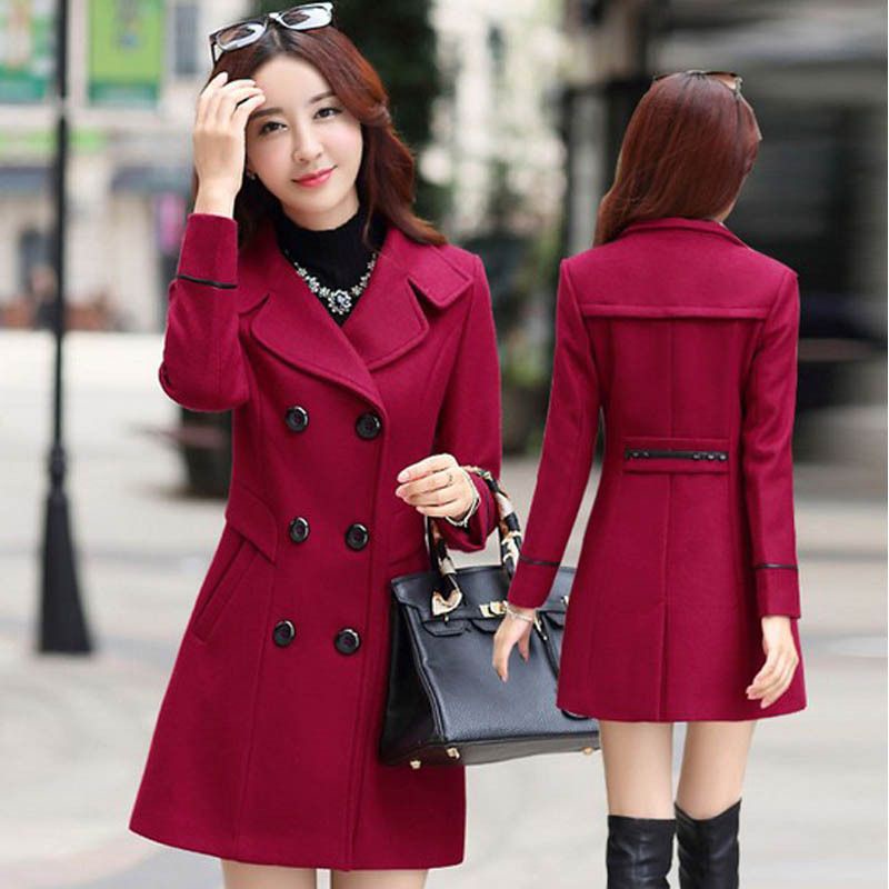 WOMEN WOOL COAT KOREA TURKI