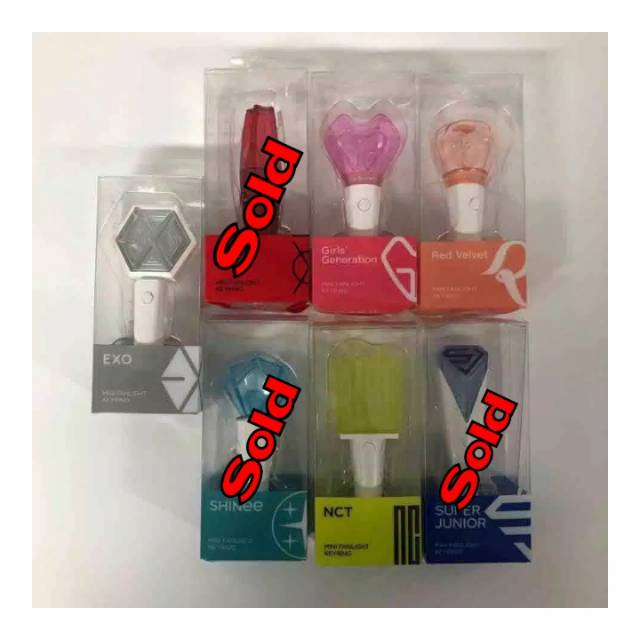 [Ready Stock] mini keyring Lightstick mini SM