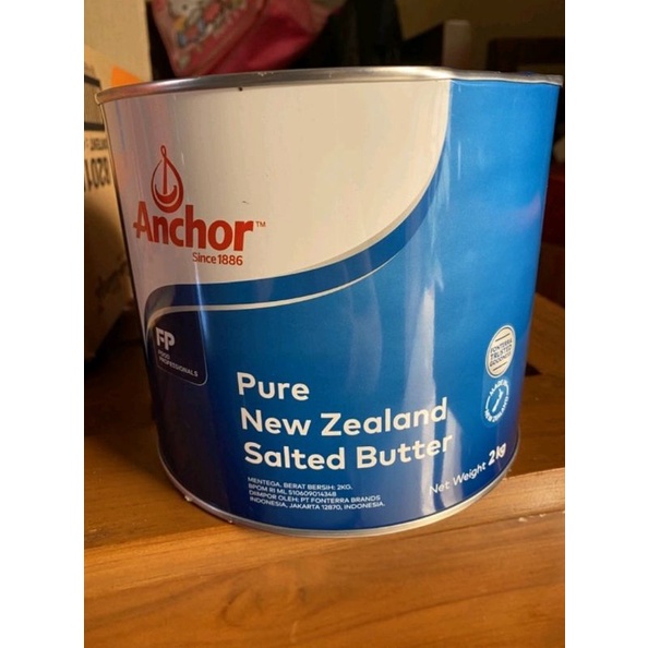 

Anchor Salted Butter kemasan repack plastik vacuum 500gr