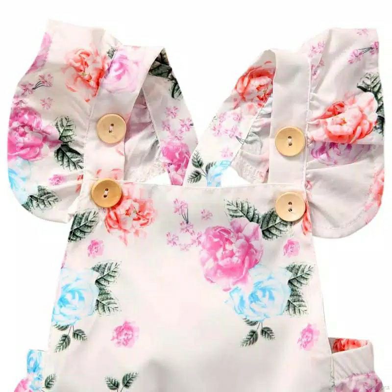 Jumper Flower Pink White Blue Jumper Pita Jumper Bandana Baju Bayi Romper Bayi Lucu Korean baby