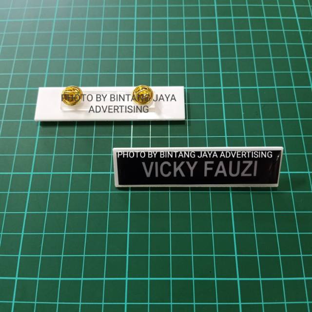 

NAME TAG / NAMA DADA AKRILIK PAKU PRE-ORDER