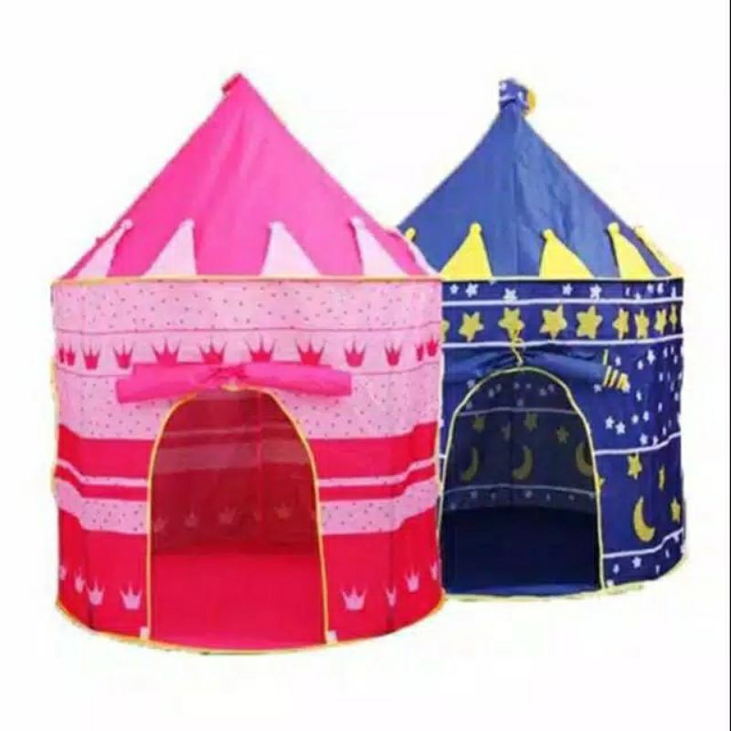 Tenda anak bentuk kerucut istana tenda castle